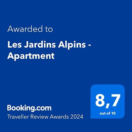 Les Jardins Alpins - Apartment Saint-Gervais-les-Bains Eksteriør bilde