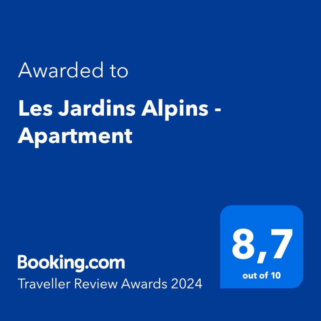 Les Jardins Alpins - Apartment Saint-Gervais-les-Bains Eksteriør bilde